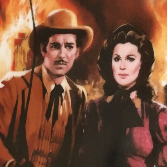 2/40 Gone With the Wind Golden Anniversary 'Burning of Atlanta' Howard Rogers - Picture 2 of 7